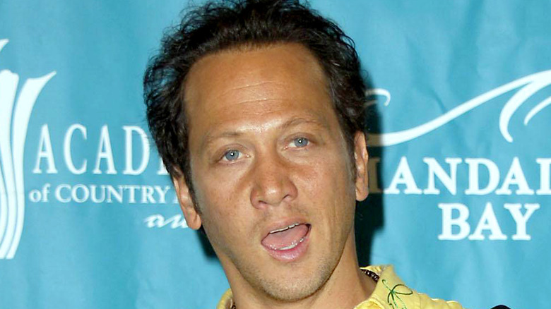 Rob Schneider on red carpet