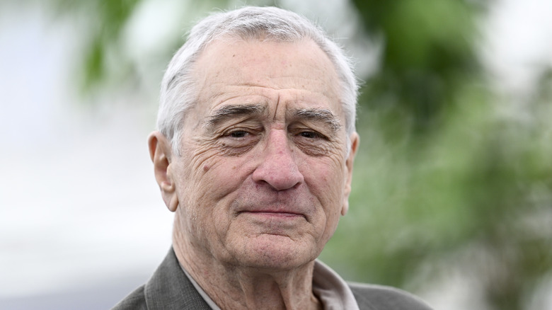 Robert De Niro looking stern