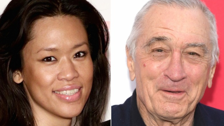 Virginia Chen smiling next to Robert De Niro