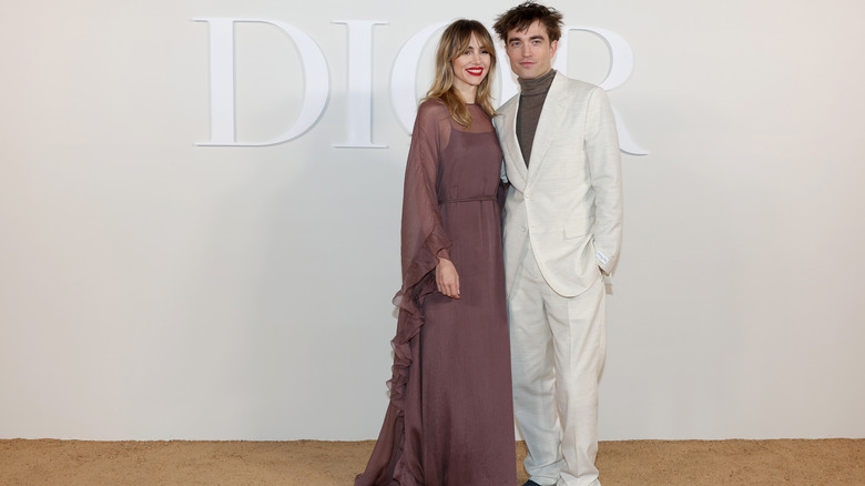 Robert Pattinson and Suki Waterhouse on the red carpet