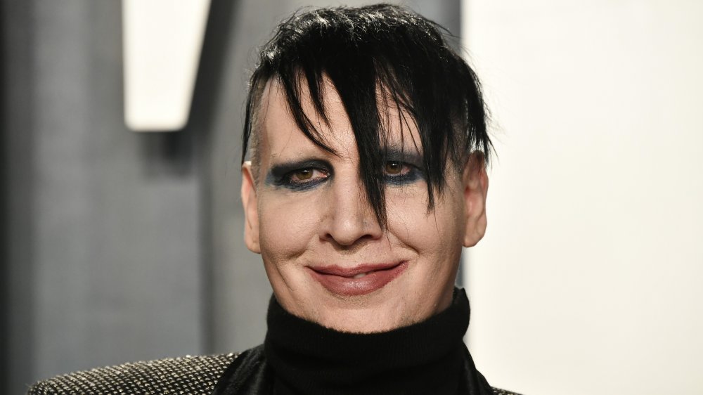 Marilyn Manson at the 2020 Vanity Fair Oscar Party