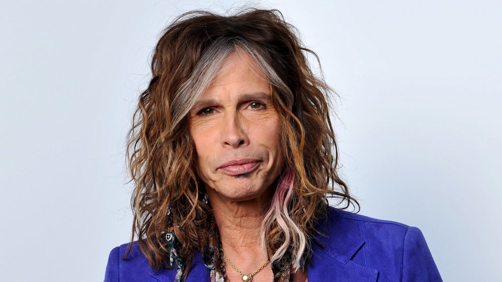 Steven Tyler backstage at Fox's American Idol 