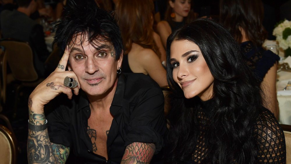 Tommy Lee and Brittany Furlan at the 2017 Streamy Awards