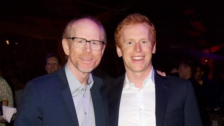 Ron Howard with Reed Howard blue suits