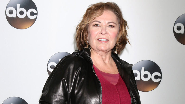 Roseanne Barr posing