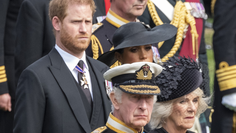 Prince Harry and King Charles III at an event 