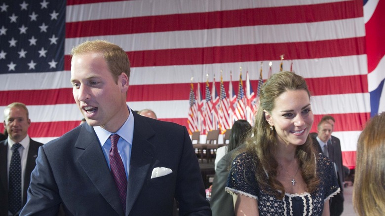 Prince William and Kate Middleton visit California in 2011