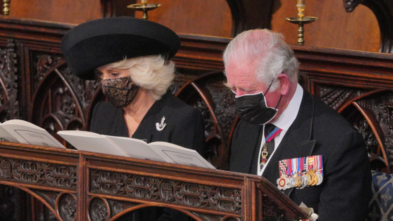 Prince Charles and Camilla smiling 