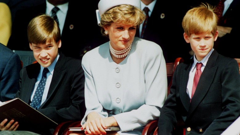 Prince William Prince Harry mother