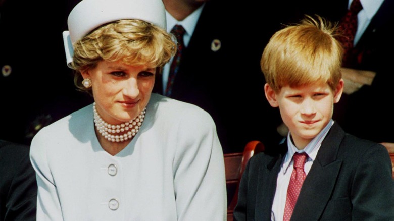 Prince Harry walking