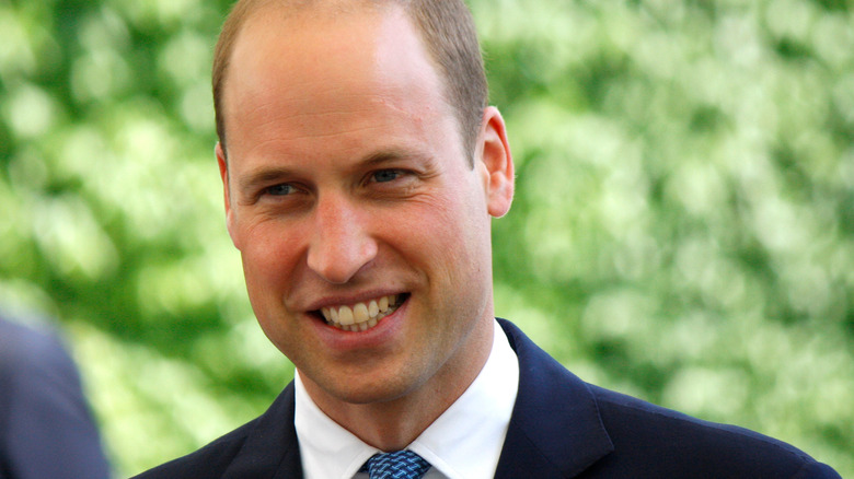 Prince William grinning 