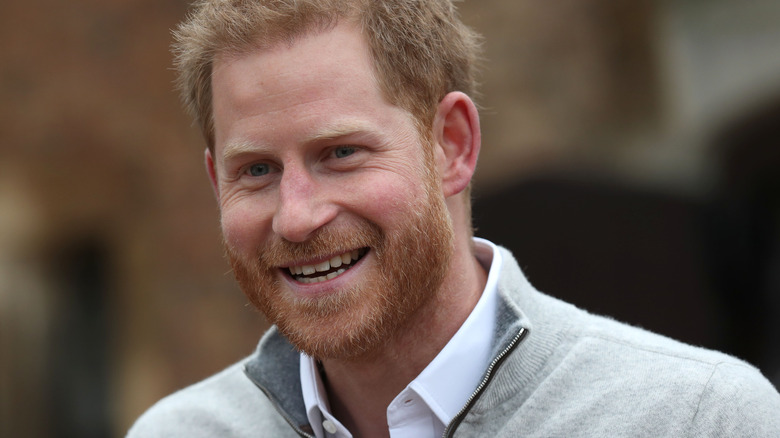 Prince Harry laughing 