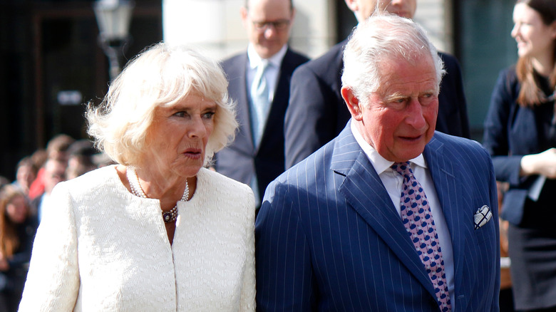 Prince Charles & Camilla Parker Bowles at an event 