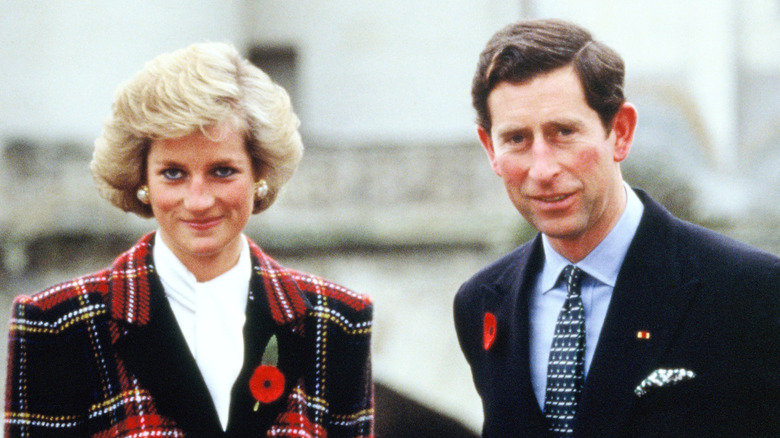 Princess Diana and Prince Charles at an event 