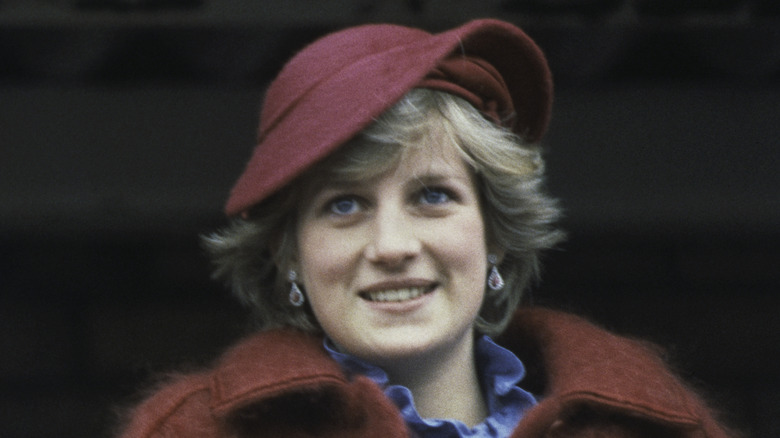 Princess Diana smiling 