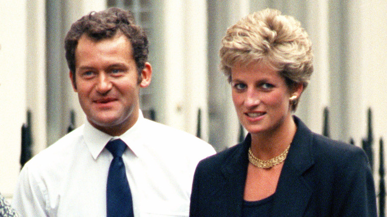 Paul Burrell and Princess Diana in 1994