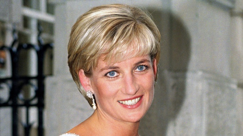 Princess Diana smiling