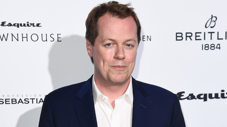 Tom Parker Bowles smirking