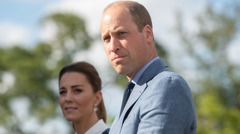 Prince William frowning 