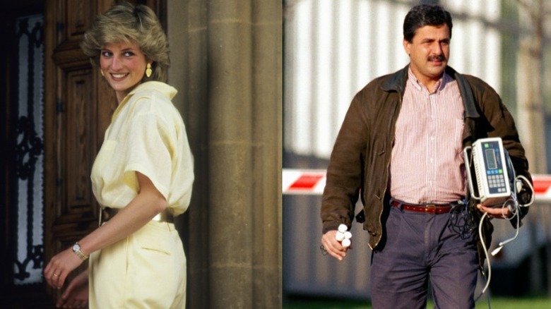 Princess Diana and Hasnat Khan 