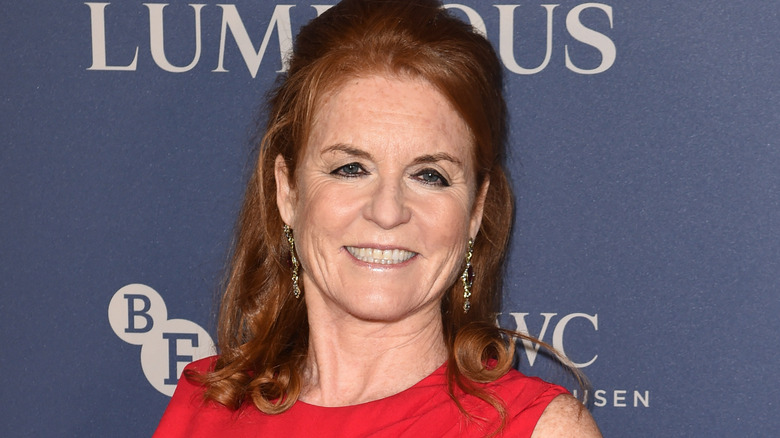 Sarah Ferguson smiling