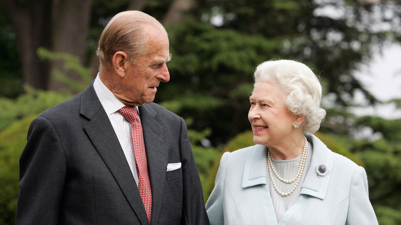 Prince Philip with Queen Elizabeth II