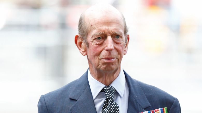 Prince Edward Duke of Kent suit and tie