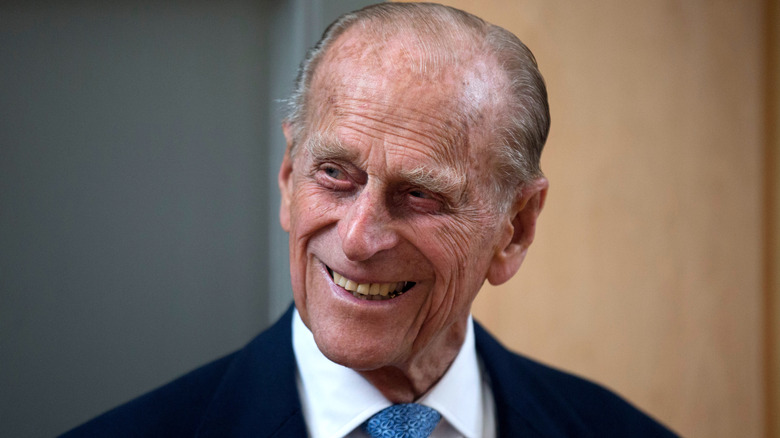 Prince Philip smiling