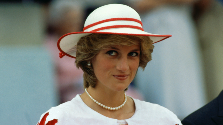 Princess Diana smiling