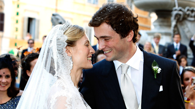 Prince Amadeo on wedding day