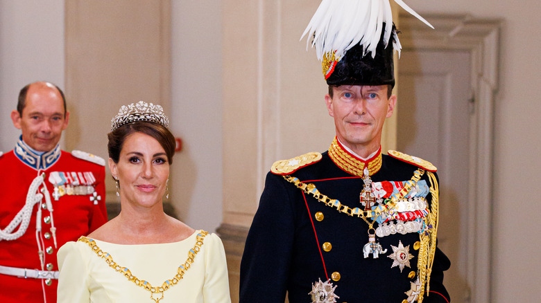 Prince Joachim with wife