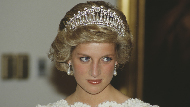 Princess Diana posing