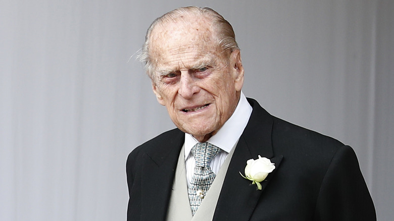 Prince Philip smiling