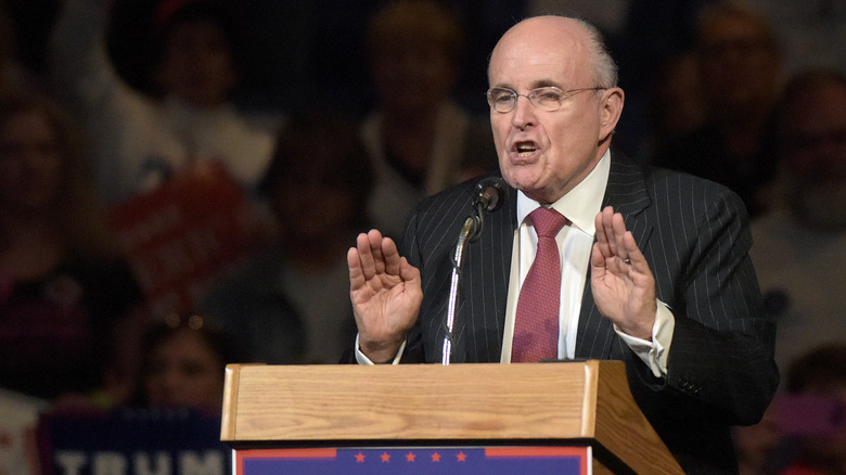 Rudy Giuliani at an event 