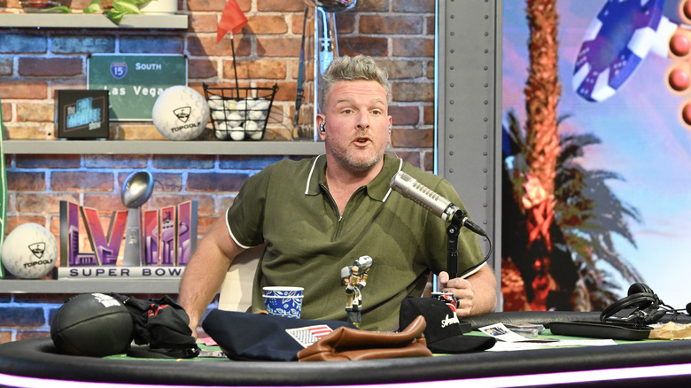 Pat McAfee talking