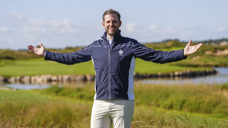 Eric Trump at Trump International Golf Links