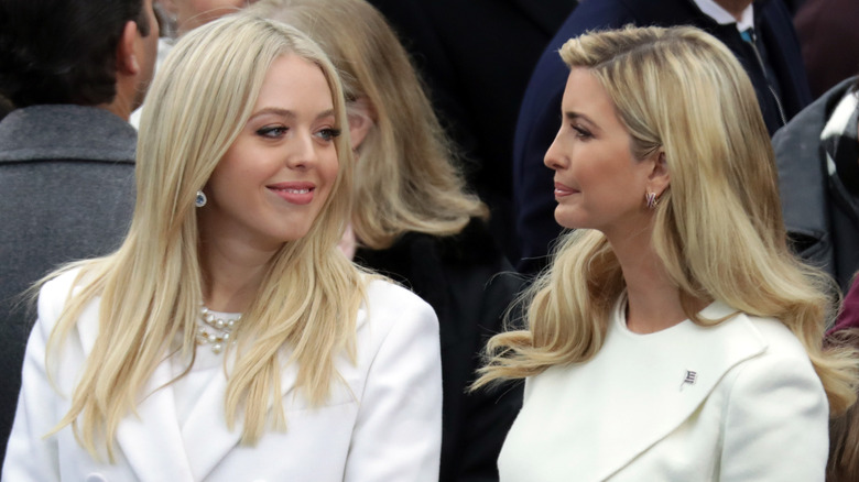 Ivanka and Tiffany at a political event