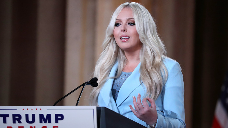 Tiffany Trump campaigning for her dad