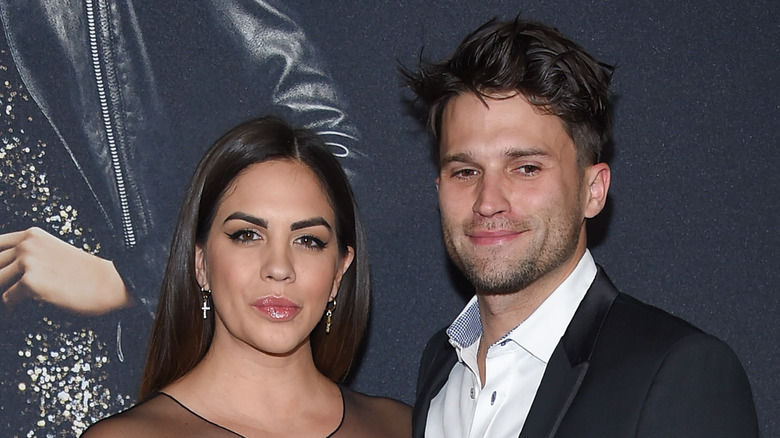 Katie Maloney and Tom Schwartz on the red carpet