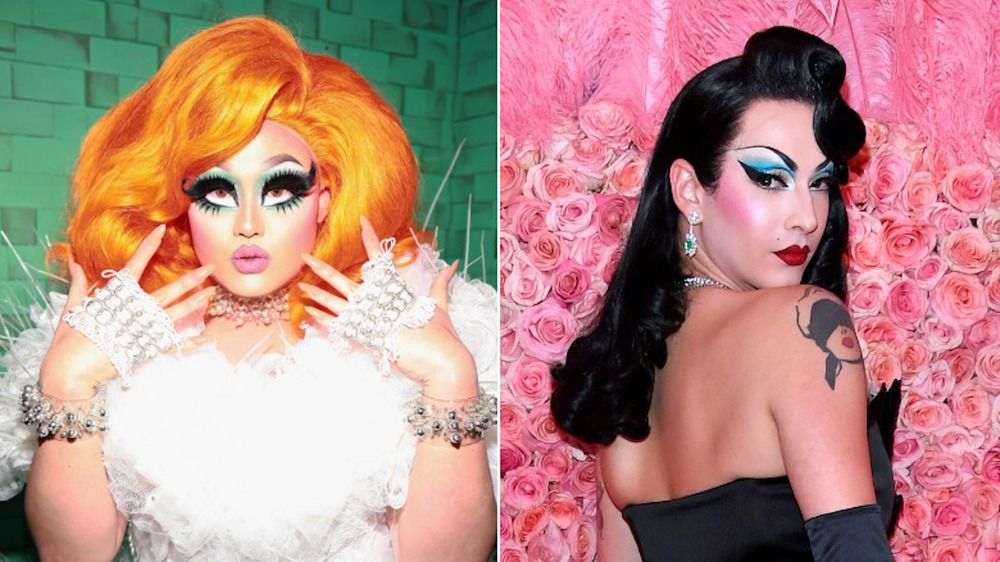 Kim Chi, Violet Chachki posing