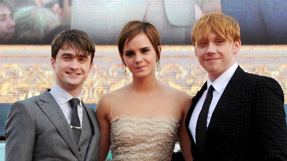 Dan Radcliffe, Emma Watson and Rupert Grint