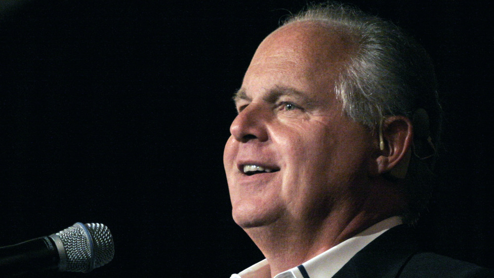 Rush Limbaugh smiling