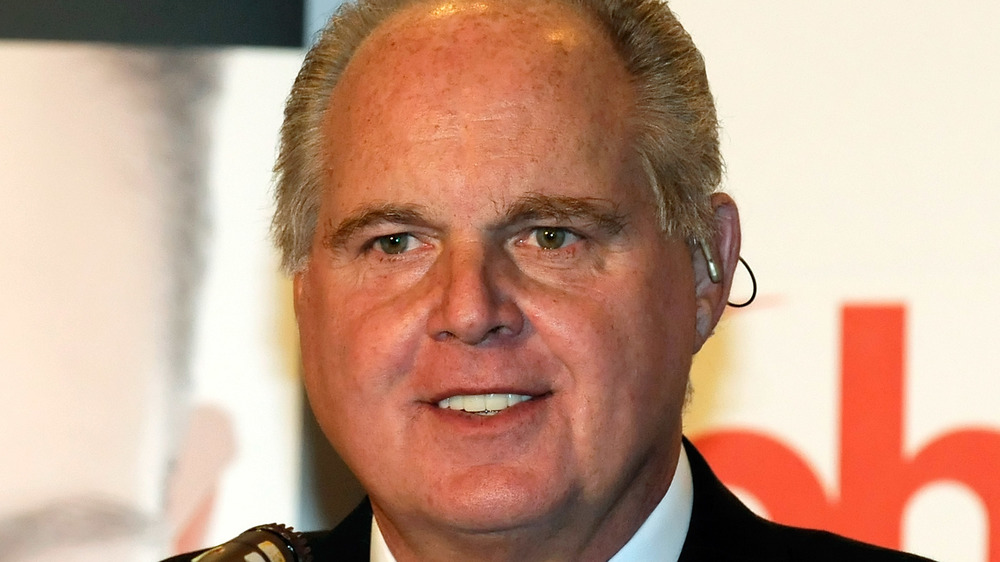 Rush Limbaugh smiling