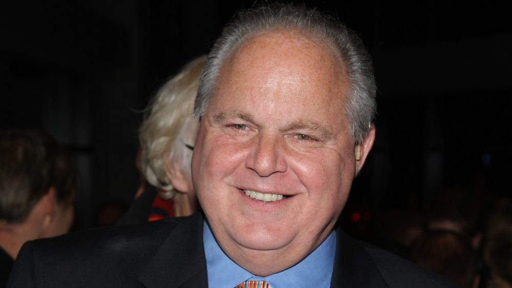 Rush Limbaugh smiling