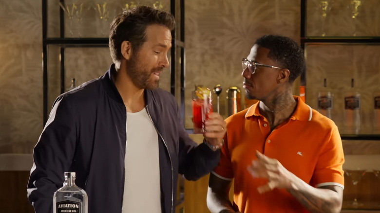 Ryan Reynolds with Nick Cannon