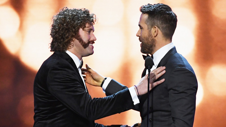 TJ Miller and Ryan Reynolds at the 22nd Annual Critics' Choice Awards