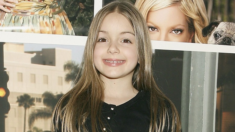 Ariel Winter as a child