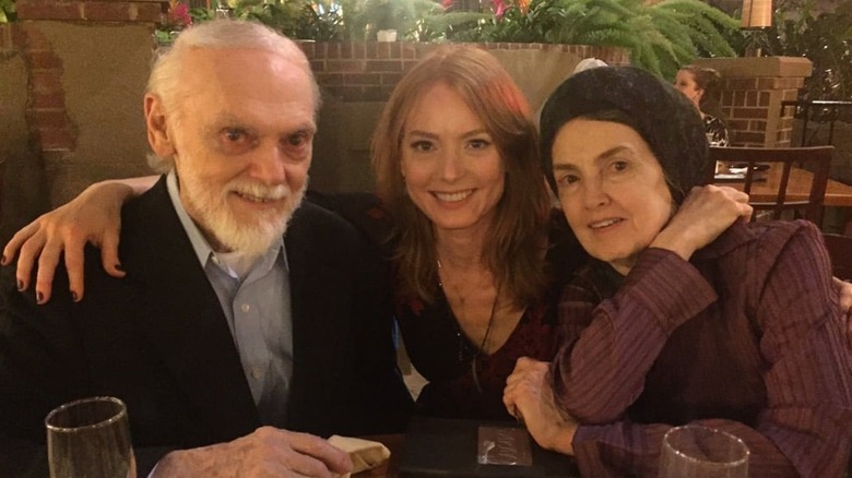 Alicia Witt with her parents