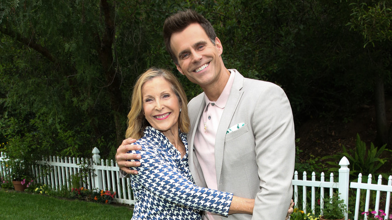 Cameron Mathison mom Loretta hugging