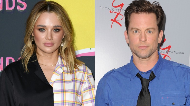 Hunter King Michael Muhney split image